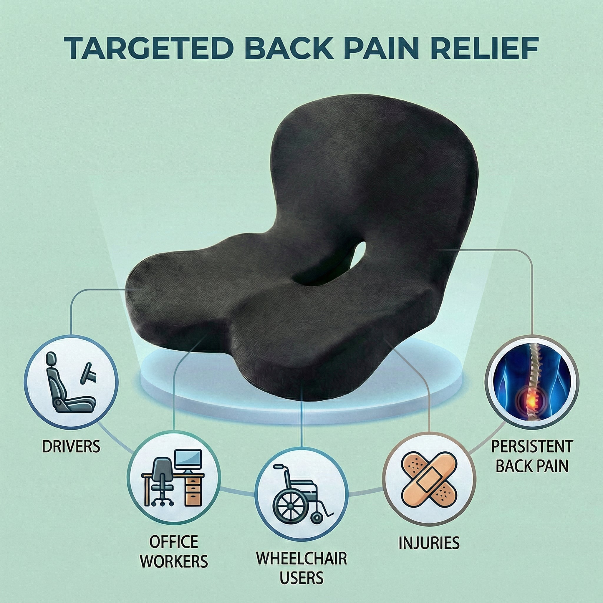 Revaire Orthopedic Cushion
